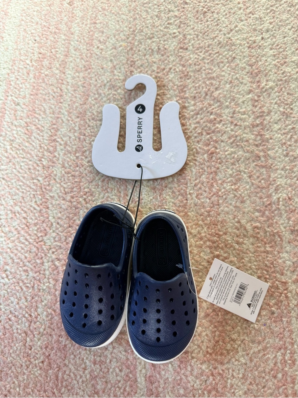 Sperry Kids Navy Blue Slip-On Water Shoes